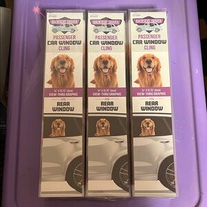 Car Window Cling - Passenger Side